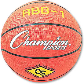 Rubber Sports Ball, For Basketball, No. 7, Official Size, Orange