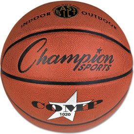 Composite Basketball, Official Size, 30", Brown