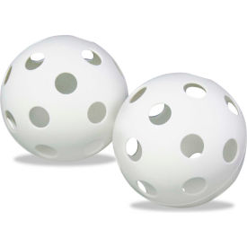 Plastic Baseballs, 9", White, 12 per set