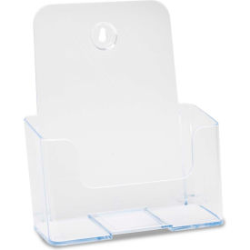 DocuHolder for Countertop or Wall Mount Use, 6-1/2"W x 3-3/4"D x 7-3/4"H, Clear