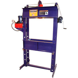 100 Ton Shop Press W/ Electric Motor Pump - HW93610