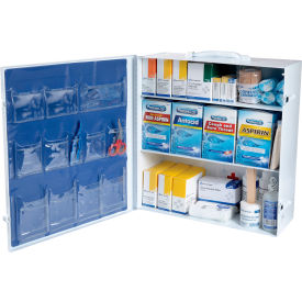 3 Shelf Industrial Station, 1092 Piece, Metal Cabinet w/ 12 Pocket Vinyl Liner