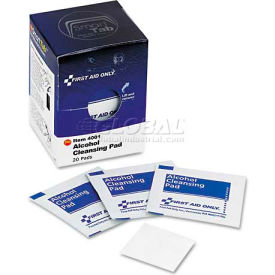 Alcohol Cleansing Pads, 20/Box