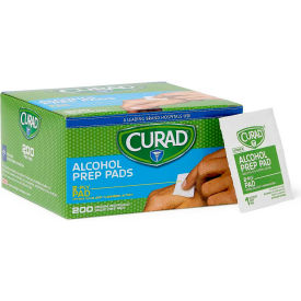 Sterile Alcohol Prep Pads, Medium, 2-Ply, 200/Box