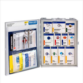 Medium First Aid Kit, 112 Pieces, OSHA Compliant, Metal Case