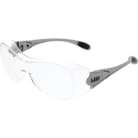 Over the Glasses Safety Glasses, Clear Anti-Fog Lens