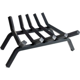 Fireplace Grate, 18"W, 3/4" Steel, 5 Bars