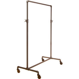 Adjustable 2-Way Ballet Rack, 41"W x 44"-72"H x 22"D, Anthracite Grey