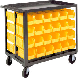 Bin Service Cart - 48 Bins, 1200 Lbs. Capacity, 36"L x 24"W x 37-5/8"H