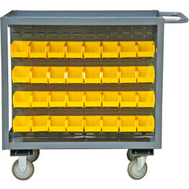 Bin Service Cart - 64 Bins, 1200 Lb. Capacity, 36"L x 24"W x 37-5/8"H