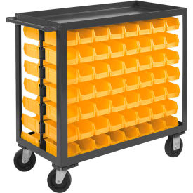 Bin Service Cart - 112 Bins, 1200 lb. Capacity. 42-1/4" x 18-1/4" x 37-5/8"