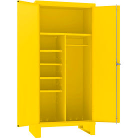 Durham Spill Control Combination Cabinet - 36"W x 24"D x 78"H