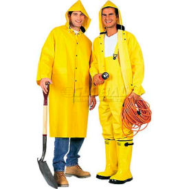 3-Piece Heavy Duty Rainsuit, Yellow, Polyester, XL