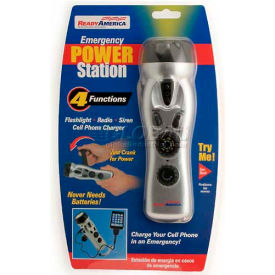 4-Function Emergency Power Station, Silver