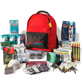 Grab 'N Go 3 Day Deluxe Emergency Kit, 4 Person Backpack