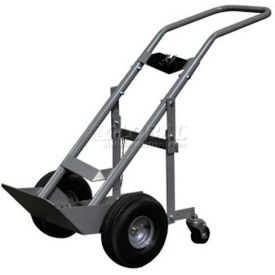 1 Cylinder Truck G-904 - 4 Wheel - 10-1/2" Pneumatic Wheels - 1000 Lb. Cap
