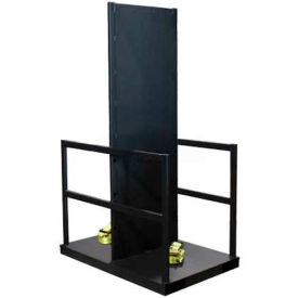 Cylinder Pallet Stand w/Firewall, 32"W x 48"D x 78"H, 12 Cylinder Capacity