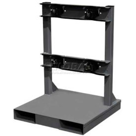 Forklift Pallet Stand, 24"W x 24"D x 32"H, 2 Cylinder Capacity