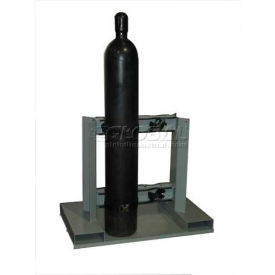 Portable Forklift Stand, 24"W x 36-1/2"D x 31-1/2"H, 4 Cylinder Capacity