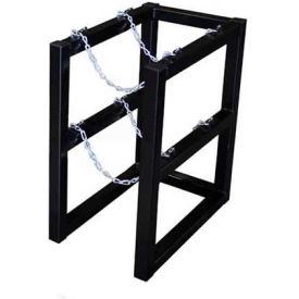 Cylinder Tube Rack, 16"W x 26"D x 30"H, 2 Cylinder Cap.