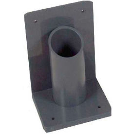 Laboratory Size Single Bottle Holder, Wall/Bench Mount, 5"W x 4"D x 7-1/2"H