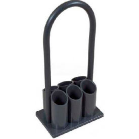 Laboratory Size Six Bottle Carrier, 9"W x 6"D x 19"H
