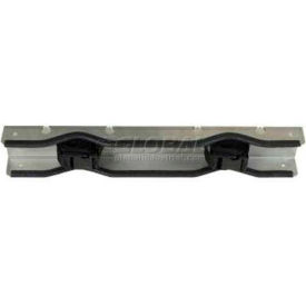 Stainless Steel Wall Bracket, 23-3/4"W x 2-1/4"D x 4-1/4"H, 2 Cylinder Capacity
