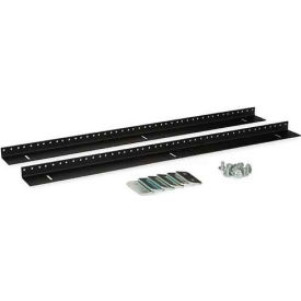 15U Wall Mount Vertical Rail Kit - 10-32 Tapped