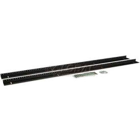 27U Server Cabinet Vertical Rail Kit - 10-32 Tapped