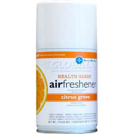 Metered Aerosol Air Fresheners, Citrus Grove, 12/Case