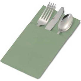 Sage Color Pocketfold Napkin, 17" x 17", 1200/Cs