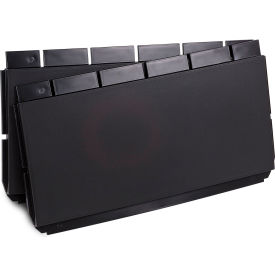Panels For Small Bussing Cart, 18" x 36", Black