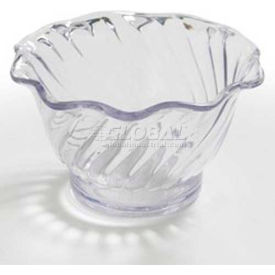 Tulip Cup- Swirl, 5 Oz., 96/Cs, Black