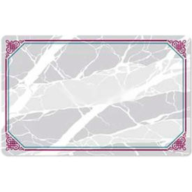 Marbled Elegance II Traycover, Strght Edge, Rnd Corner, 11-3/8" x 19-1/2", 1000/Cs