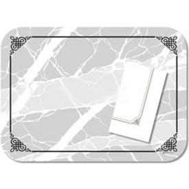 Marbled Elegance Traycover with Straight Edge Round Corner, 12-3/4" x 16-5/8", 1000/Case