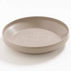 Pellet Underliner For Insulated Domes, 9-1/2" Diameter x 1-7/8" Height, 12/Cs, Latte