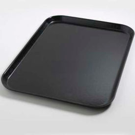 Flat Tray, 15" x 20", 12/Cs, Onyx