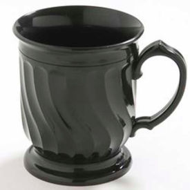 Turnbury Insulated Pedestal Base Mug, 8 Oz. 48/Cs, Onyx
