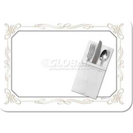 Filigree Traycover with Straight Edge Round Corner, 13-5/8" x 18-3/4", 1000/Cs