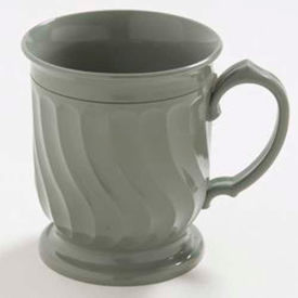 Turnbury Insulated Pedestal Base Mug, 8 Oz. 48/Cs, Sage