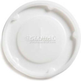 Translucent Lid Straw Slot-Fits 8 Oz. Plastic Tumbler Clear