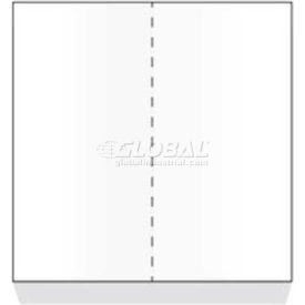 Blank Laser-Compatible Sheets, Unprinted Both Sides, 8-1/2"x11", 2000/Cs