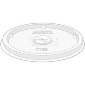 Translucent Tumbler Lid with Straw Slot 1000/Cs, Clear