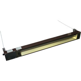 Infrared Spot Heater For Indoor/Outdoor Use, 2000W, 208V, 5-3/8"W x 6-1/2"H, Brown