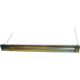 Infrared Spot Heater For Indoor/Outdoor Use, 3000W, 277V, 5-3/8"W x 6-1/2"H, Silver