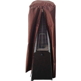 Patio Heater Cover Waterproof Heavy Duty Glass Tube 20" Dia. 38"H Silver
