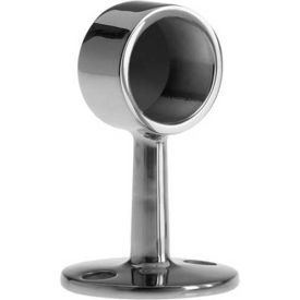 Flush End Post for 1" Tubing, Polished Stainless Steel
