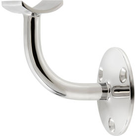 Handrail Bracket for 1.5" Tubing, Satin Stainless Steel