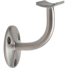 Handrail Bracket for 2" Tubing, Satin Stainless Steel