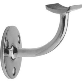 Handrail Bracket, for 2" Tubing, Polished Stainless Steel
